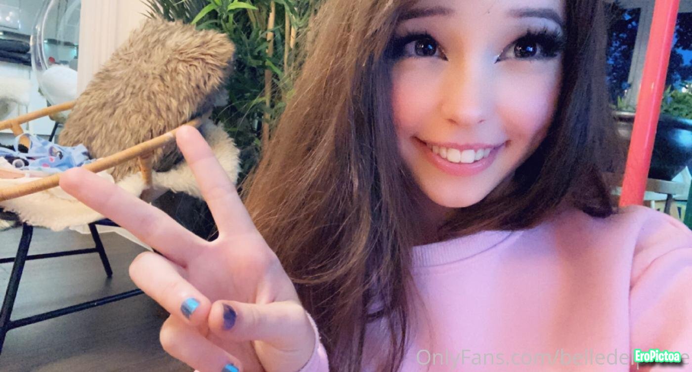 Belle Delphine Blue photo featuring belle delphine fuck machine