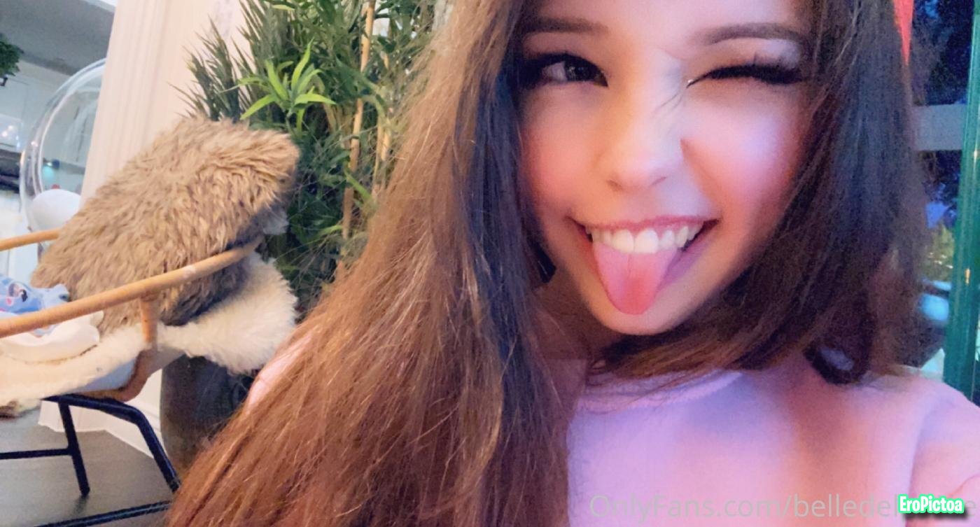 Belle Delphine Blue photo featuring belle delphine leaked