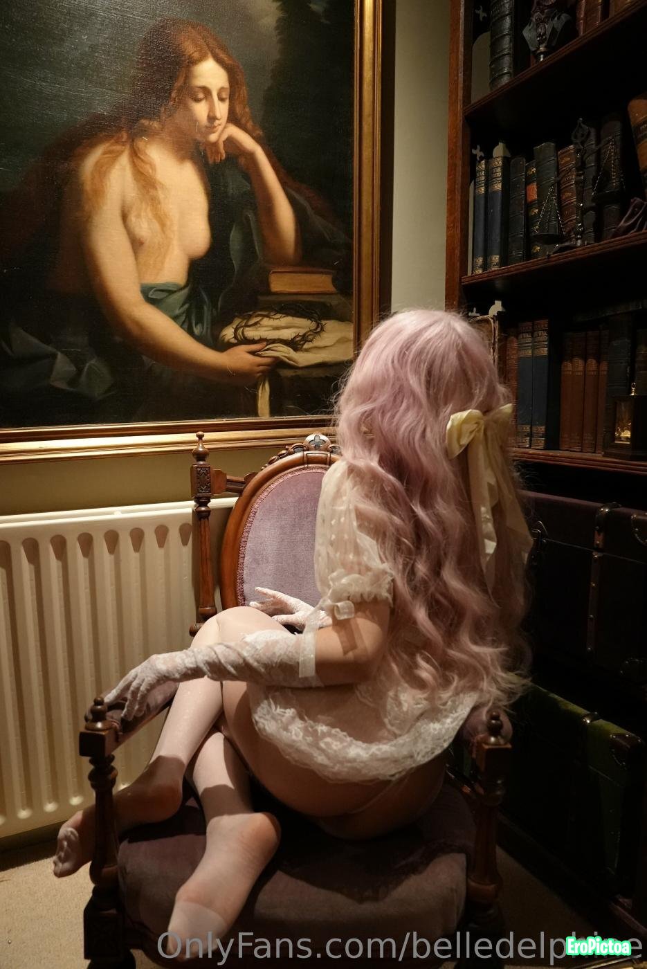 Belle Delphine Nude photo featuring belle delphine porn