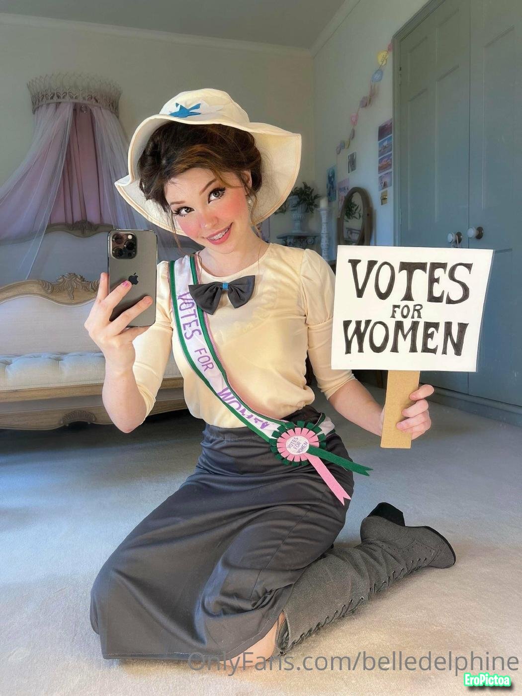 Belle Delphine Votes photo featuring belle delphine