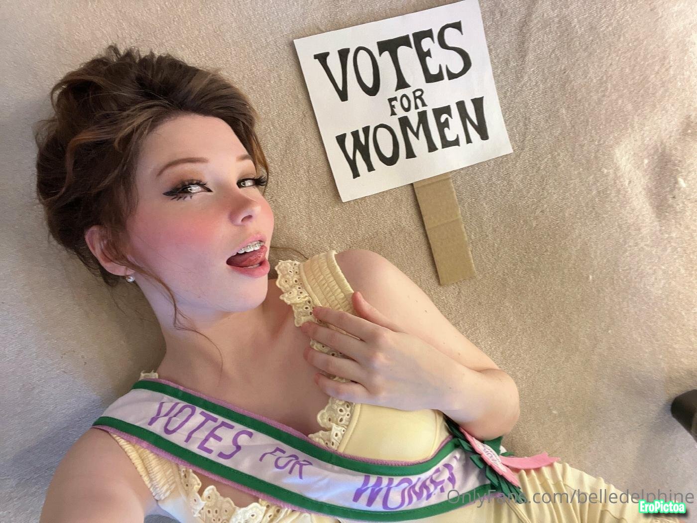 Belle Delphine Votes photo featuring belle delphine return