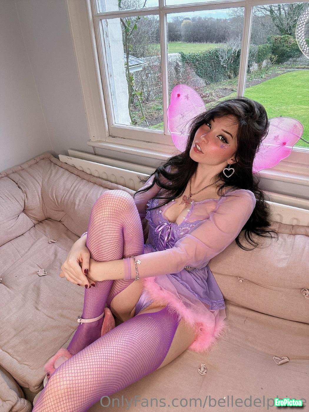 Belle Delphine Nude photo featuring belle delphine