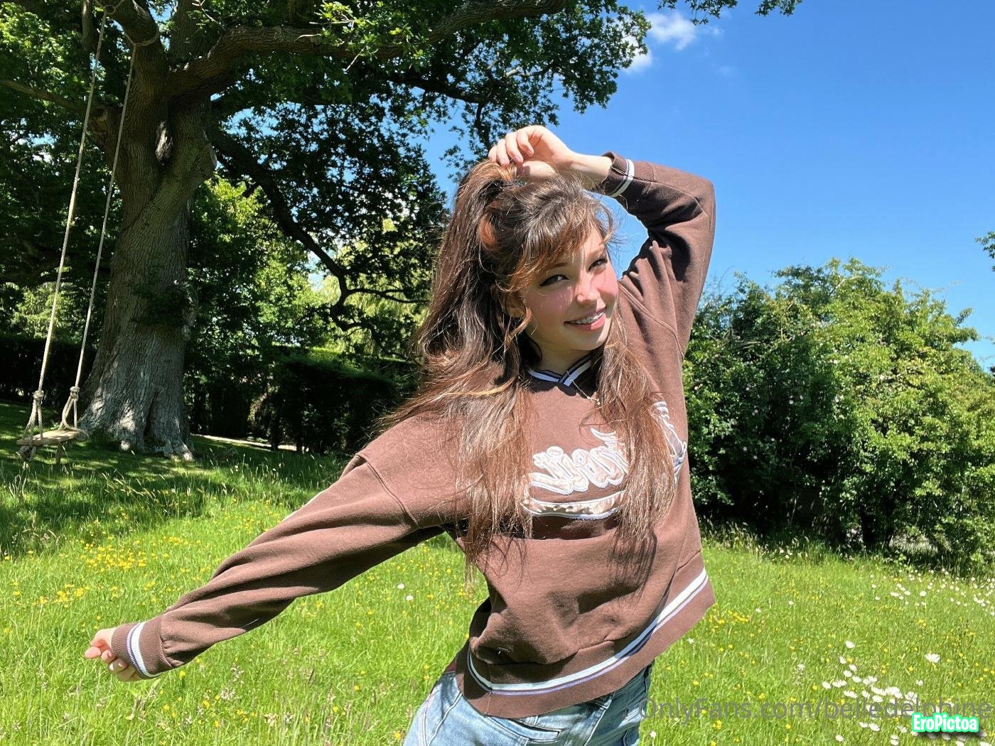 Belle Delphine Nude photo featuring belle delphine