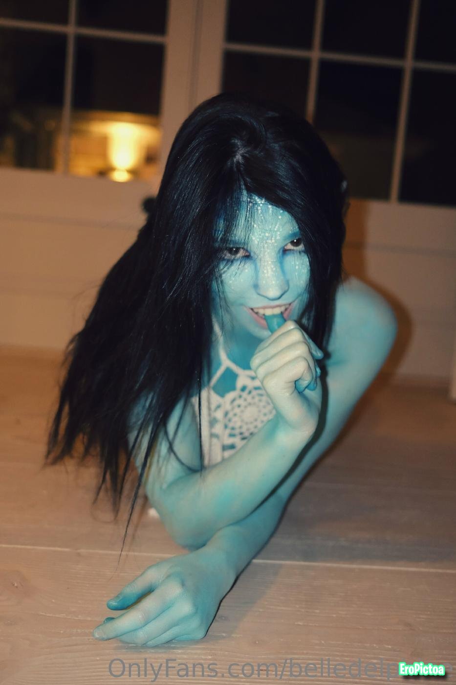 Belle Delphine Nude photo featuring belle delphine naked