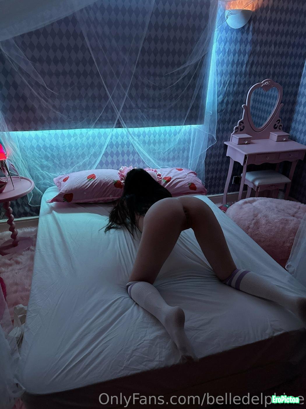 Belle Delphine Nude photo featuring belle delphine naked