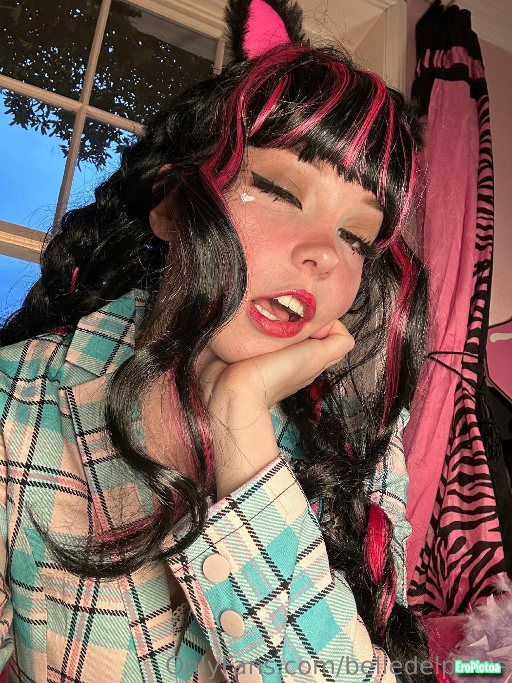 Belle Delphine Nude photo featuring belle delphine pussy