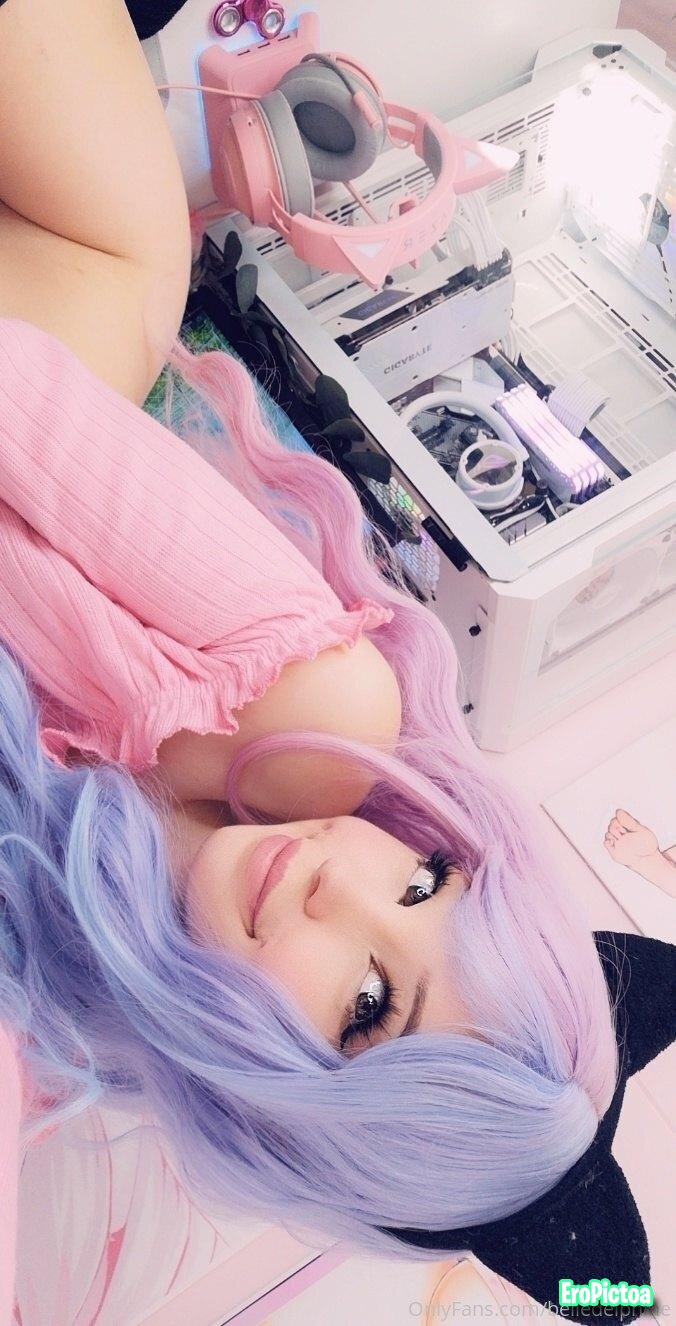Belle Delphine Butt photo featuring belle delphine ass