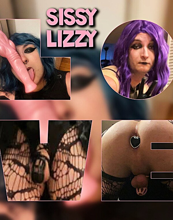 Thumbnail for US Goth Sissy Lizzy has fun with her Horse Dildo - kik: secretsissyathena - (3. Gallery)