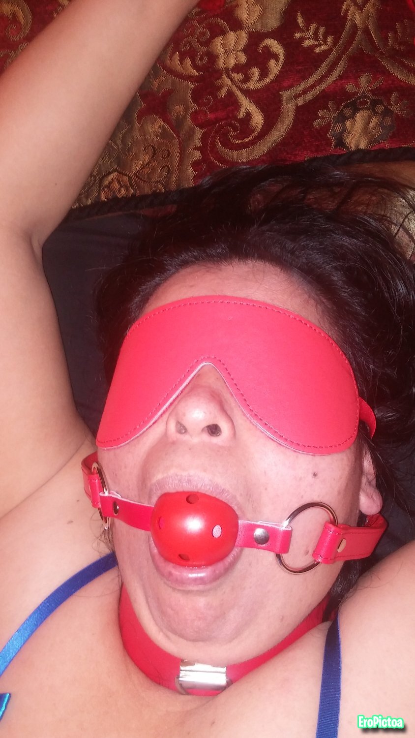 Blindfolded wife photo featuring plug - Part 5