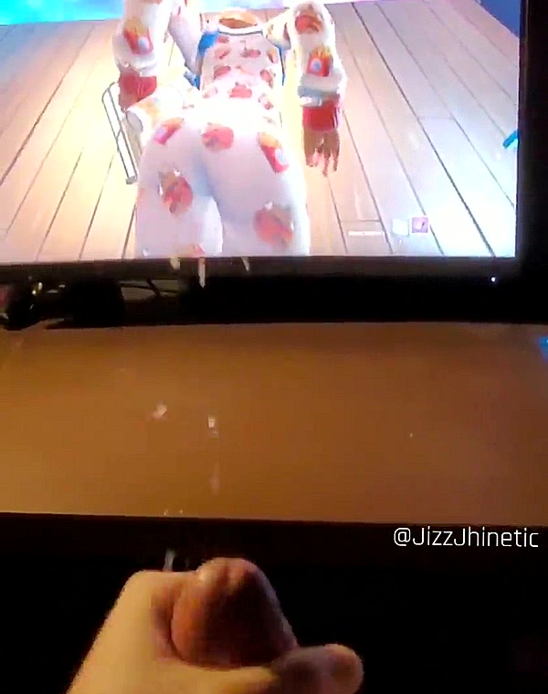 Thumbnail for Onesie in-game ass (Fortnite) cumtribute