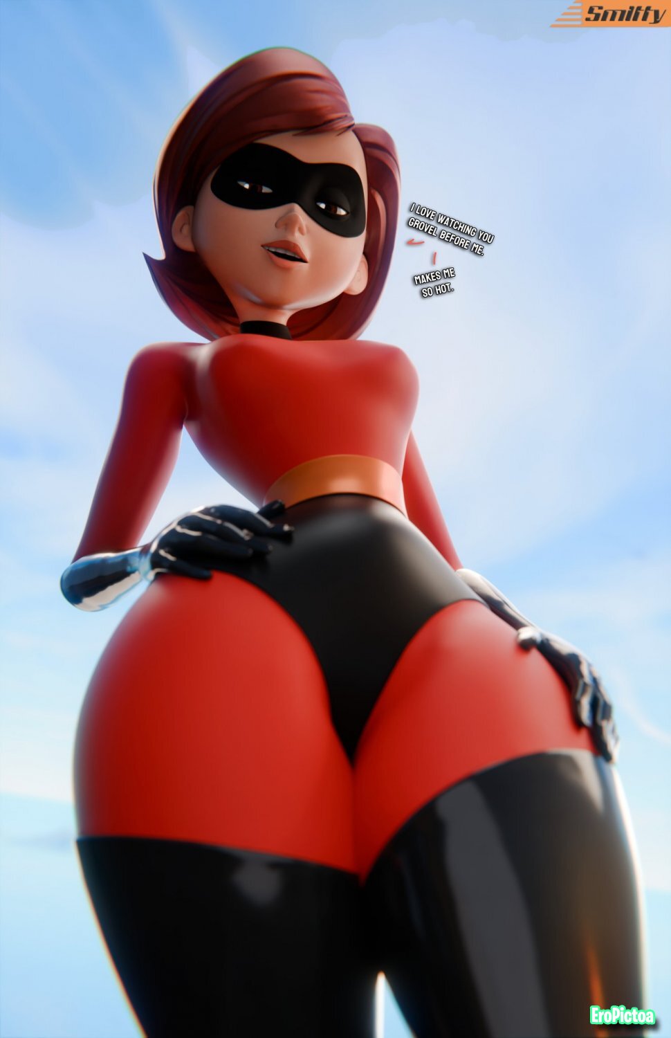 Elastigirl's incredible ass photo featuring Cartoon - Part 13