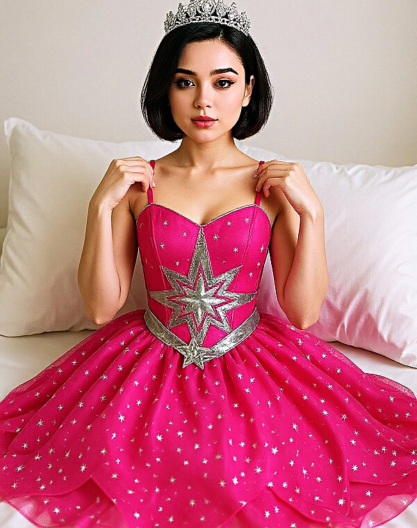 Thumbnail for Barbie Princess fashion fairytale costume cock tribute and AI pics/videos