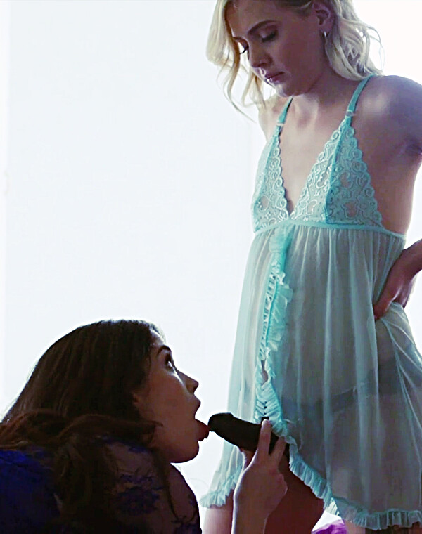 Thumbnail for Actress does Erotic Lesbian Dildo Sex Scene 😮