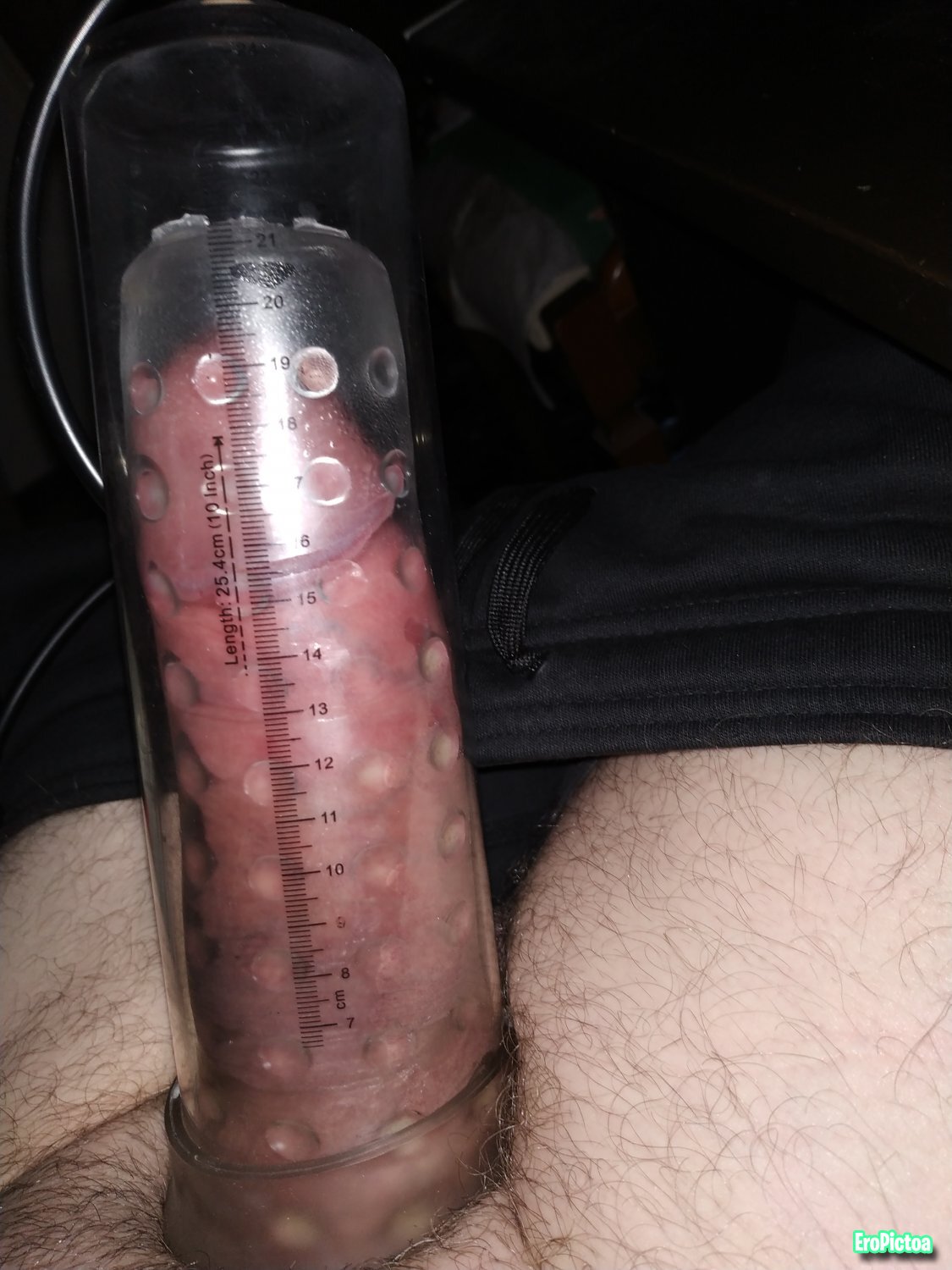 Cock Pumping photo featuring penis pump