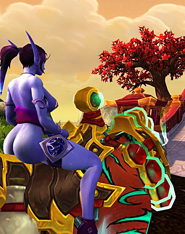 Thumbnail for Void elf slut needs your cum on her face