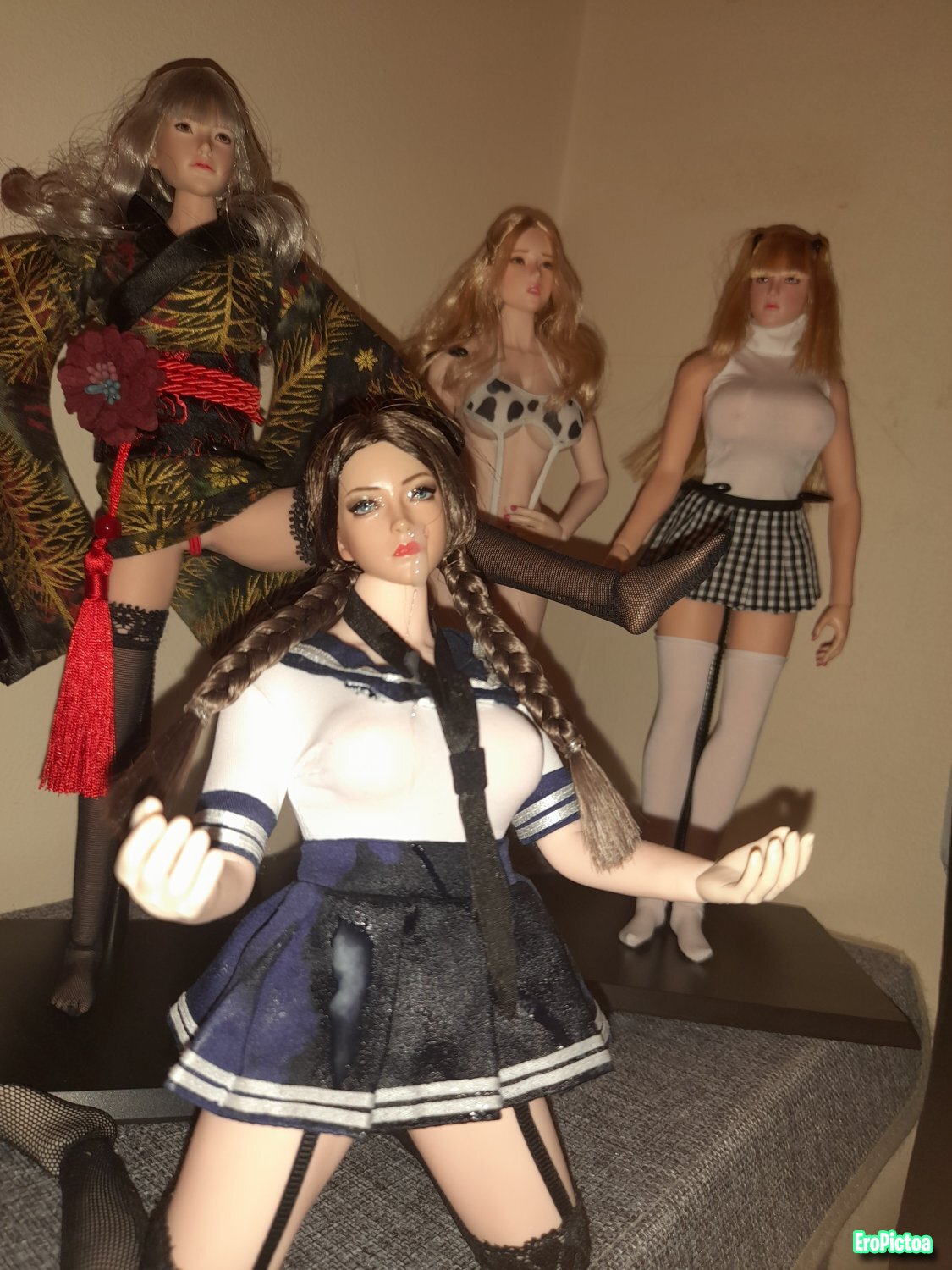 Synthia Doll abused - Piss & Cum (multiple loads) photo featuring Jiaou doll - Part 42