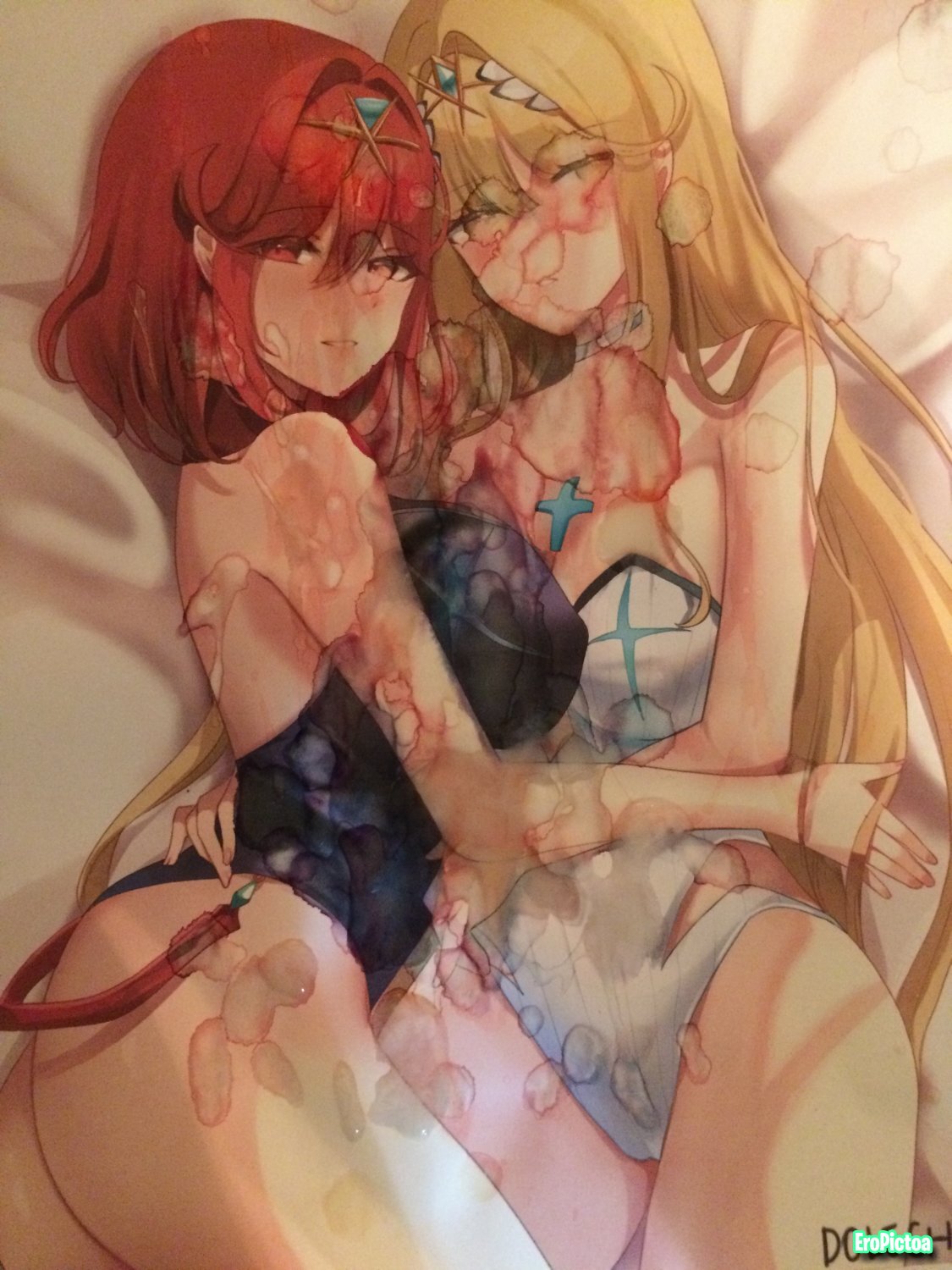 Pyra/Mythra Noclean photo featuring pee - Part 14