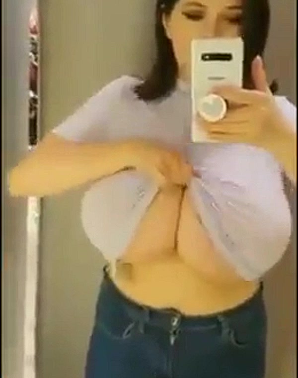 Thumbnail for Pretty MILF huge tits-drop