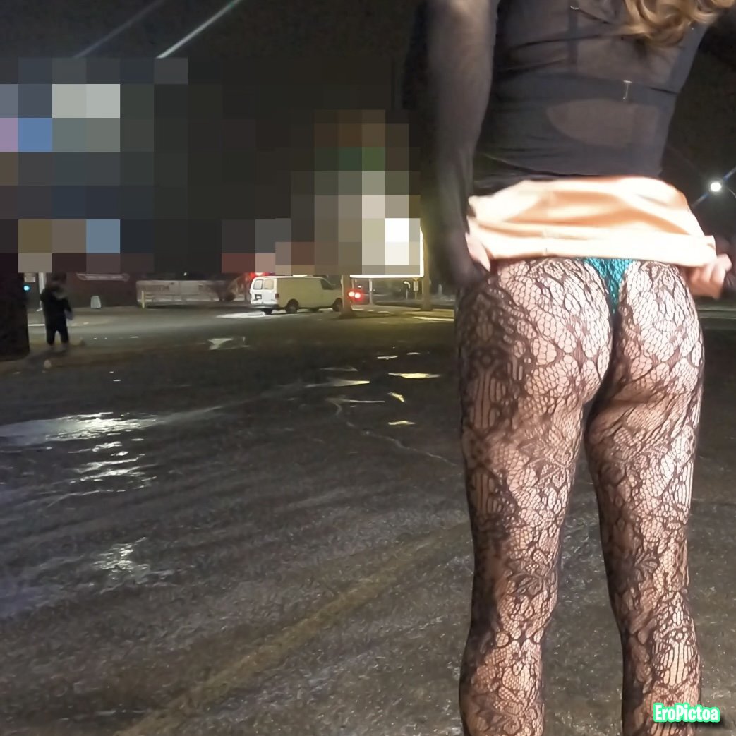 Sissy caught twice in public 🫣 photo featuring femboy - Part 2