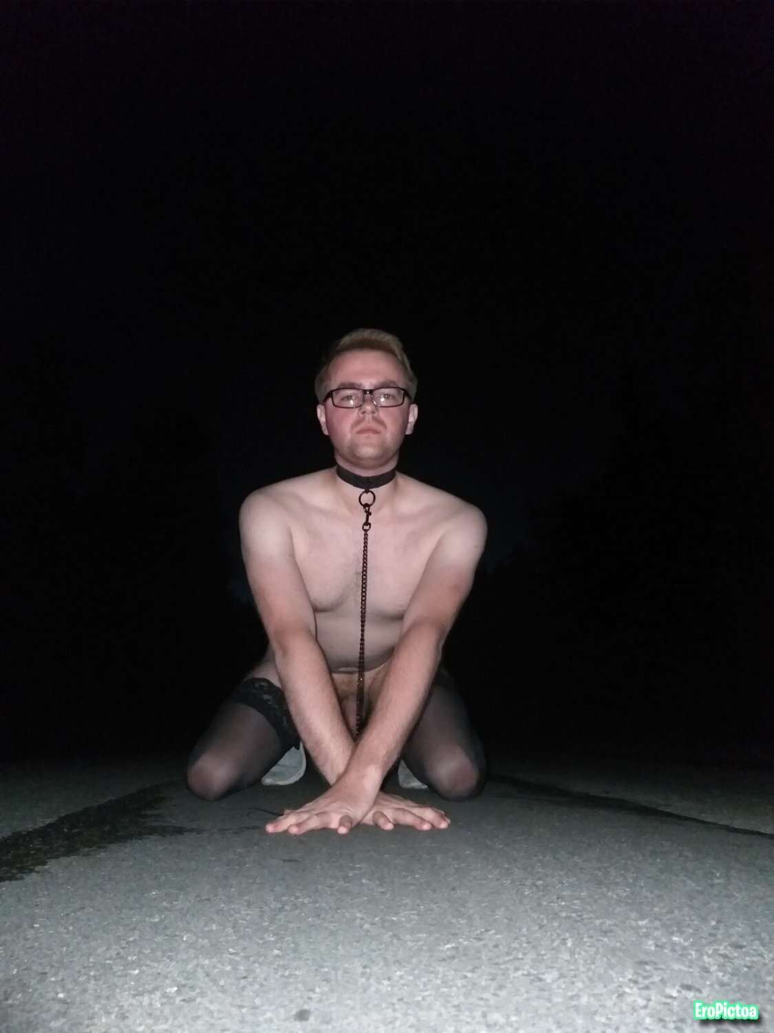 Street faggot for expose photo featuring Humiliate - Part 3
