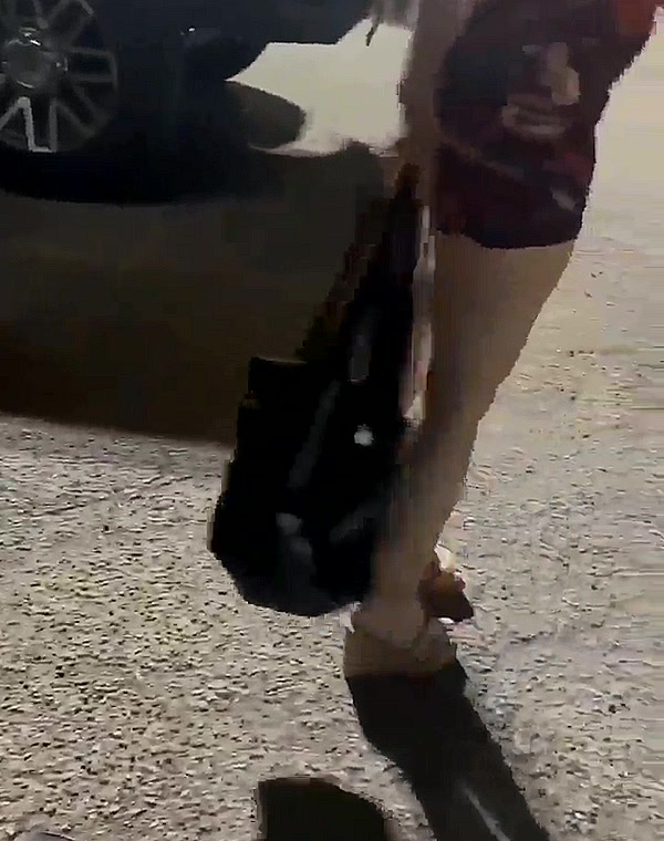 Thumbnail for Horny White Slut Doesn't Care She's in Public