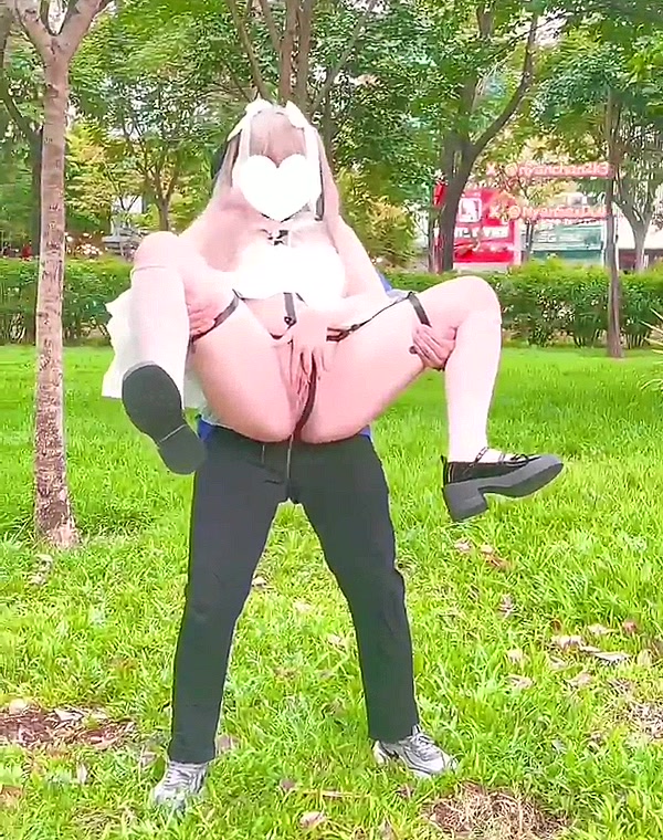 Thumbnail for Nyan Chan nyanchan2k3 leaks nude public