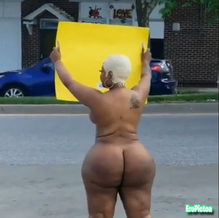 Public nudity photo featuring black - Part 2