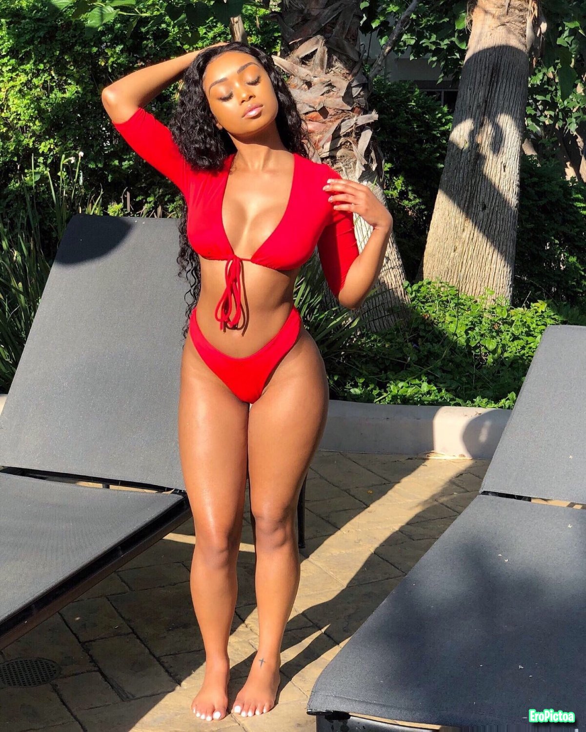 Desiree Mitchell Foot JOI photo featuring Celebfeet - Part 18