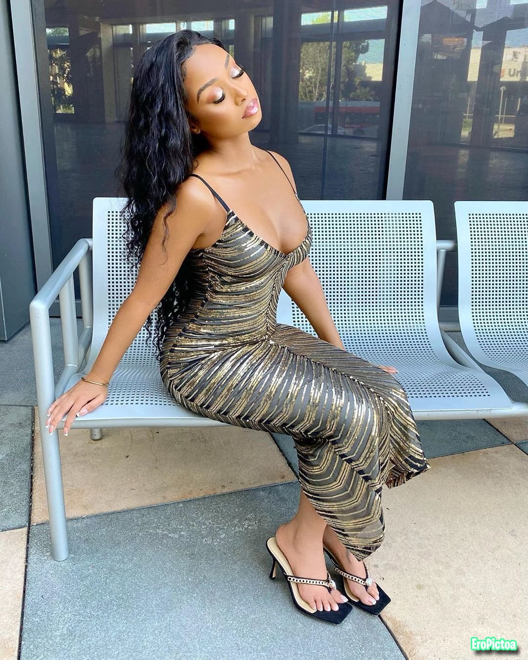 Desiree Mitchell Foot JOI photo featuring Celebfeet - Part 34