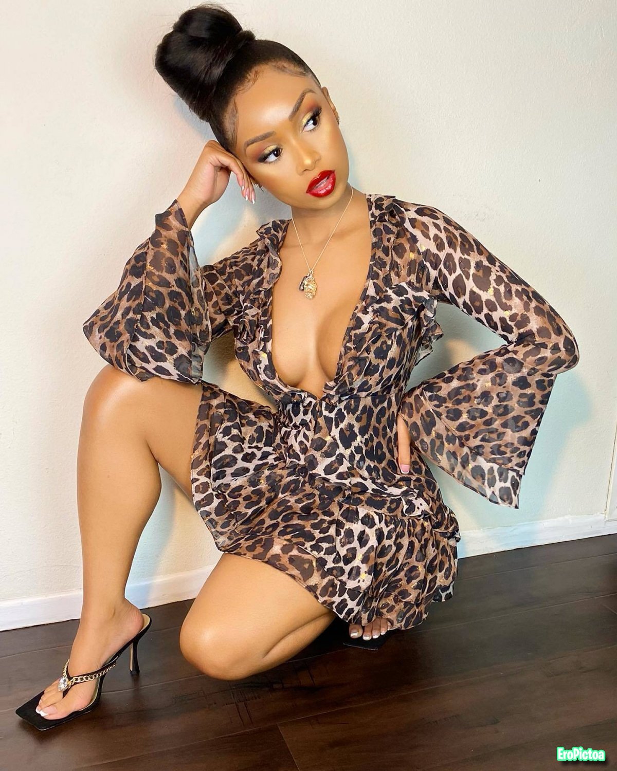 Desiree Mitchell Foot JOI photo featuring Sexy ebony - Part 42