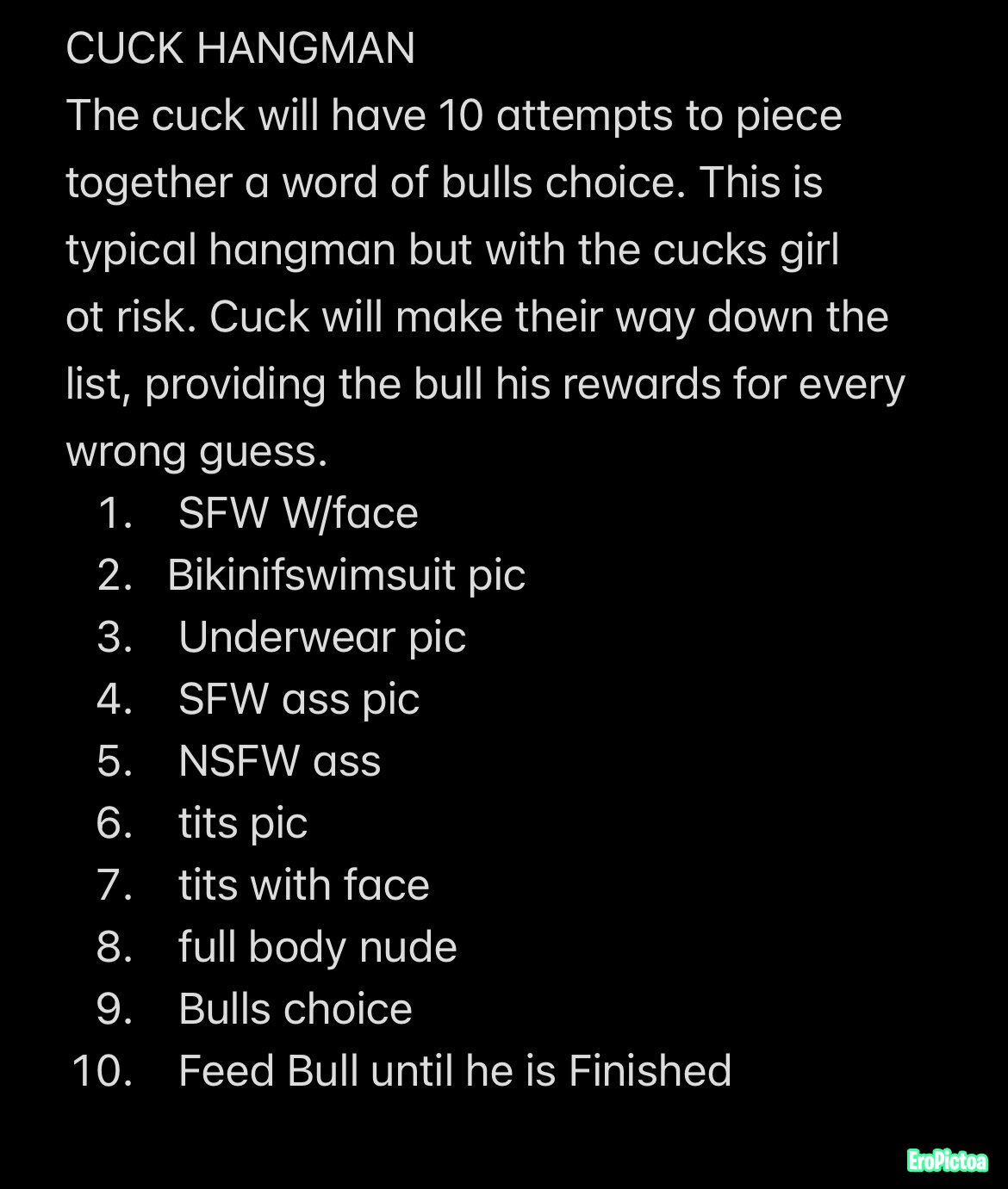 Cuckhang man Write on session photo featuring Cuck