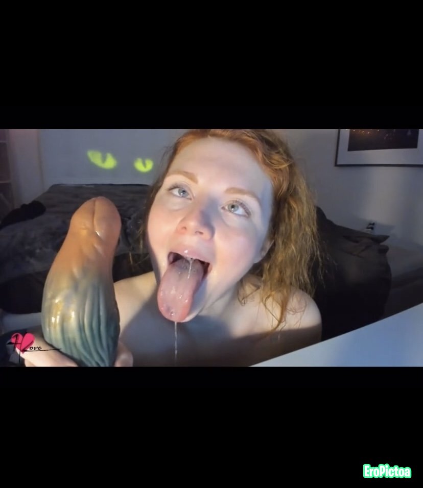 Bad dragon pale slut photo featuring redhead - Part 3