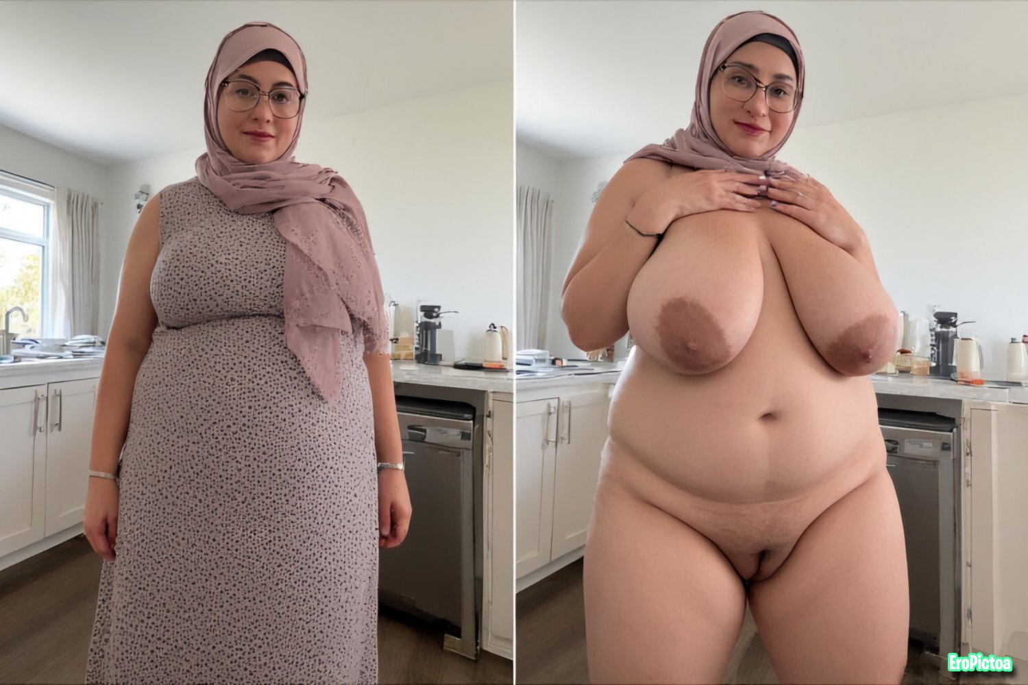 Ai Hijab Dressed/Undressed photo featuring Very hot - Part 18