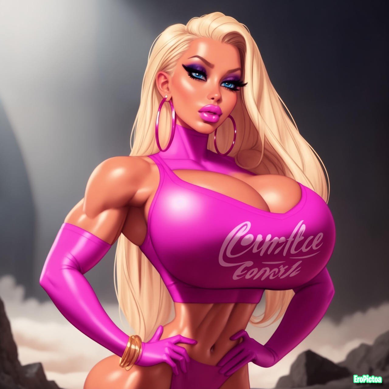 [Cartoon] AI Bimbo Compilation #2 photo featuring AI - Part 6